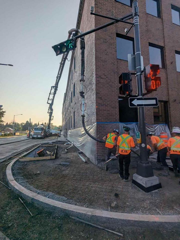 Travaux de pompage de béton Québec