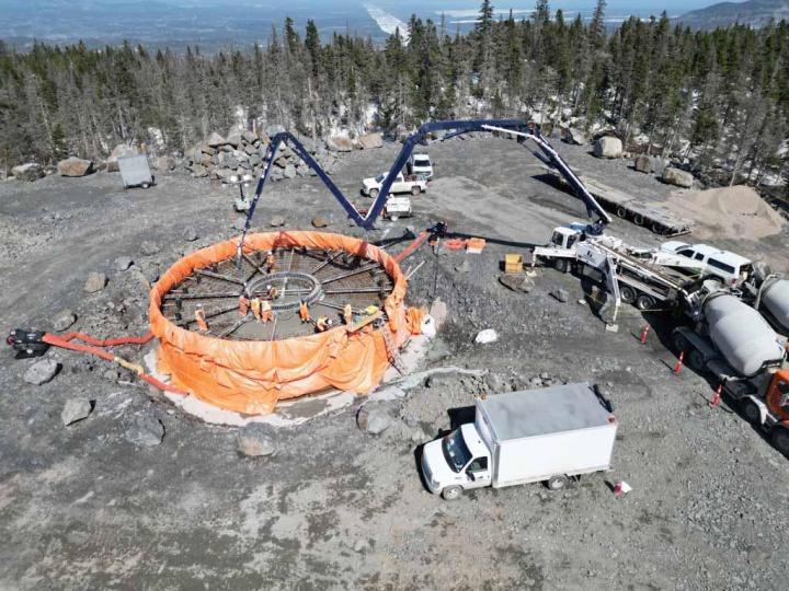 Travaux de pompage de béton Québec