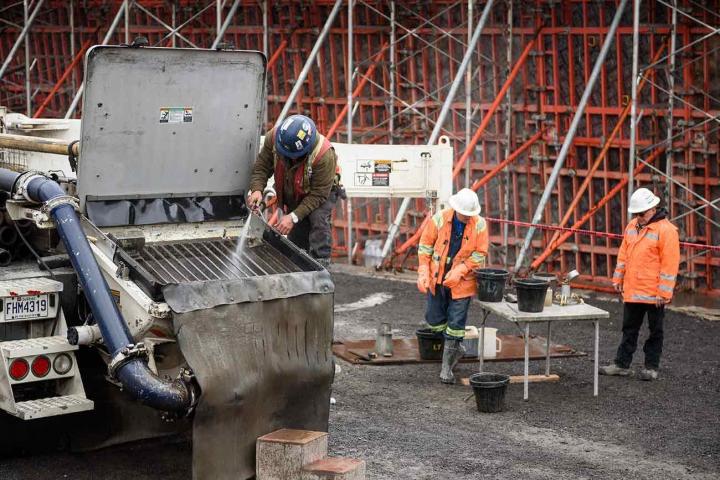 Travaux de pompage de béton Québec