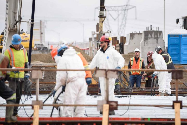 Travaux de pompage de béton Québec