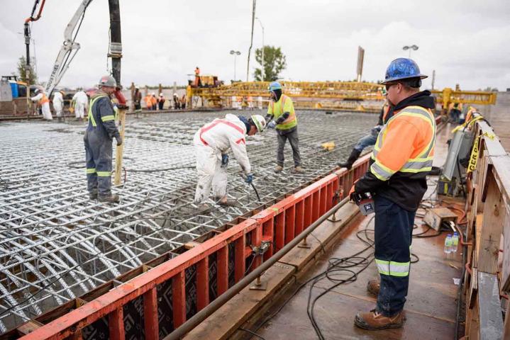 Travaux de pompage de béton Québec
