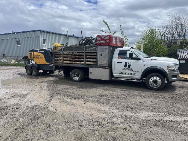 Engin de pompage de béton Québec