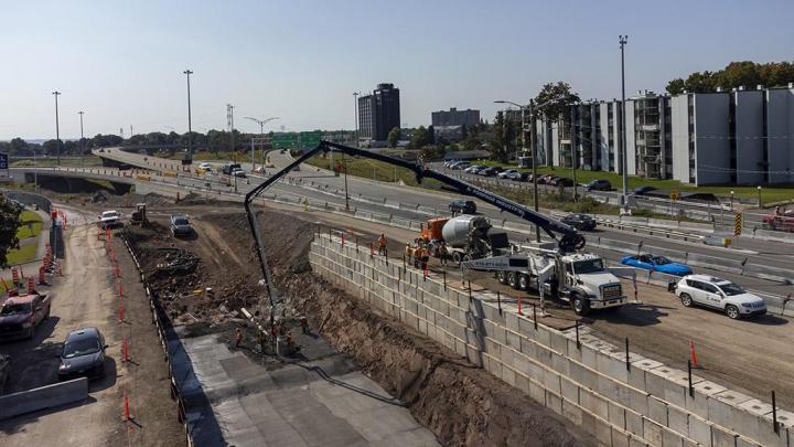 Service de pompage de béton résidentiel Québec
