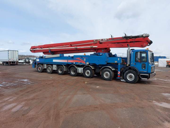 Pompage de béton génie civil à Québec