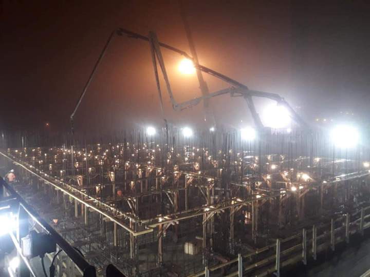 Pompage de béton génie civil à Québec