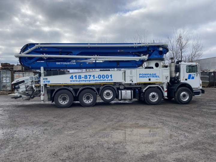 Service de pompage de béton à Québec