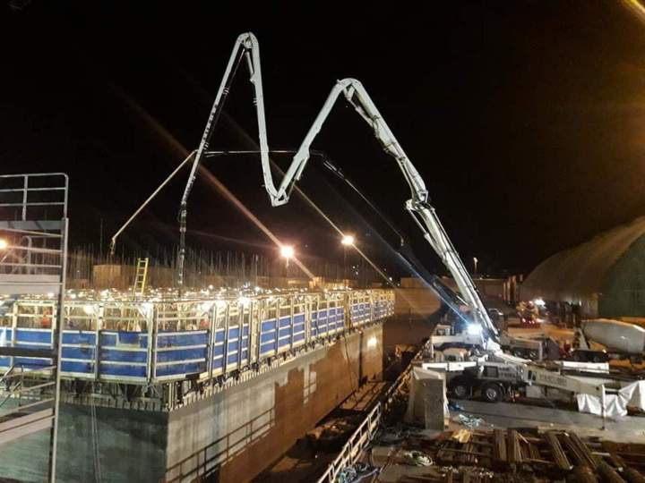 Service de pompage de béton génie civil à Québec