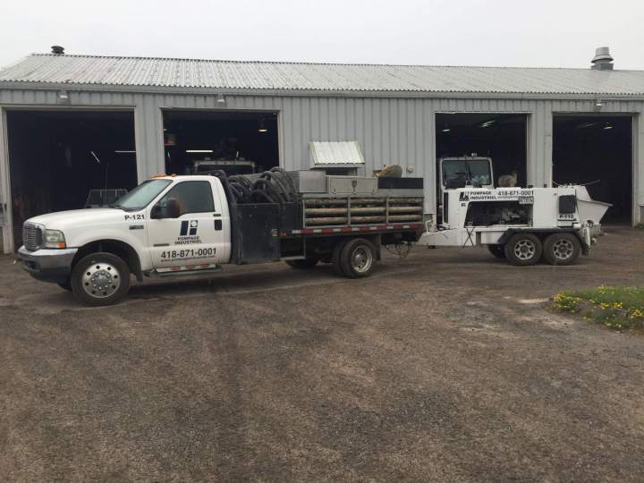 Service de pompage de béton résidentiel Québec