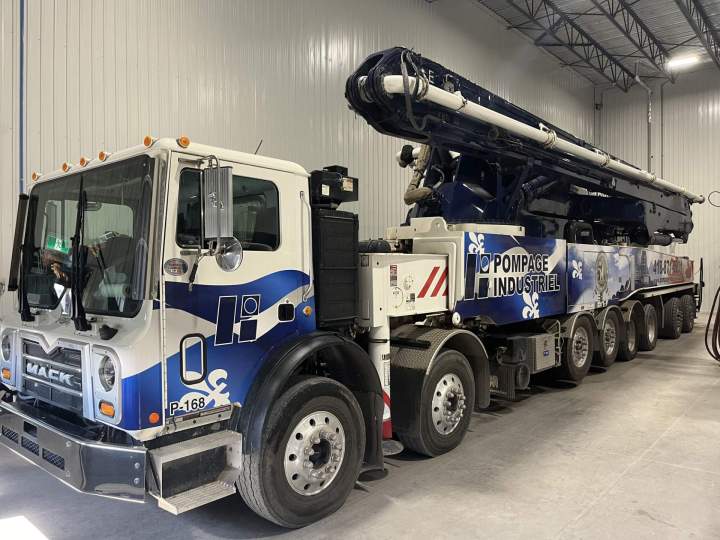 Service de pompage de béton résidentiel Québec