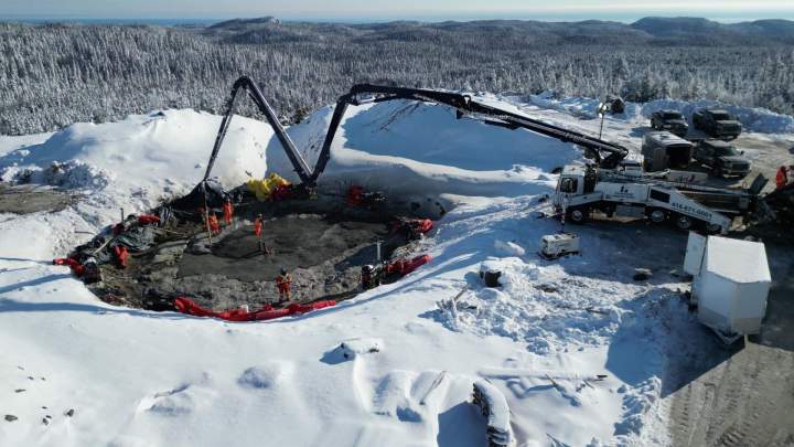 Service de pompage de béton résidentiel Québec