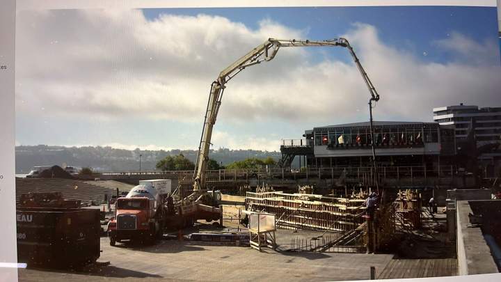 Travaux de pompage de béton à Québec