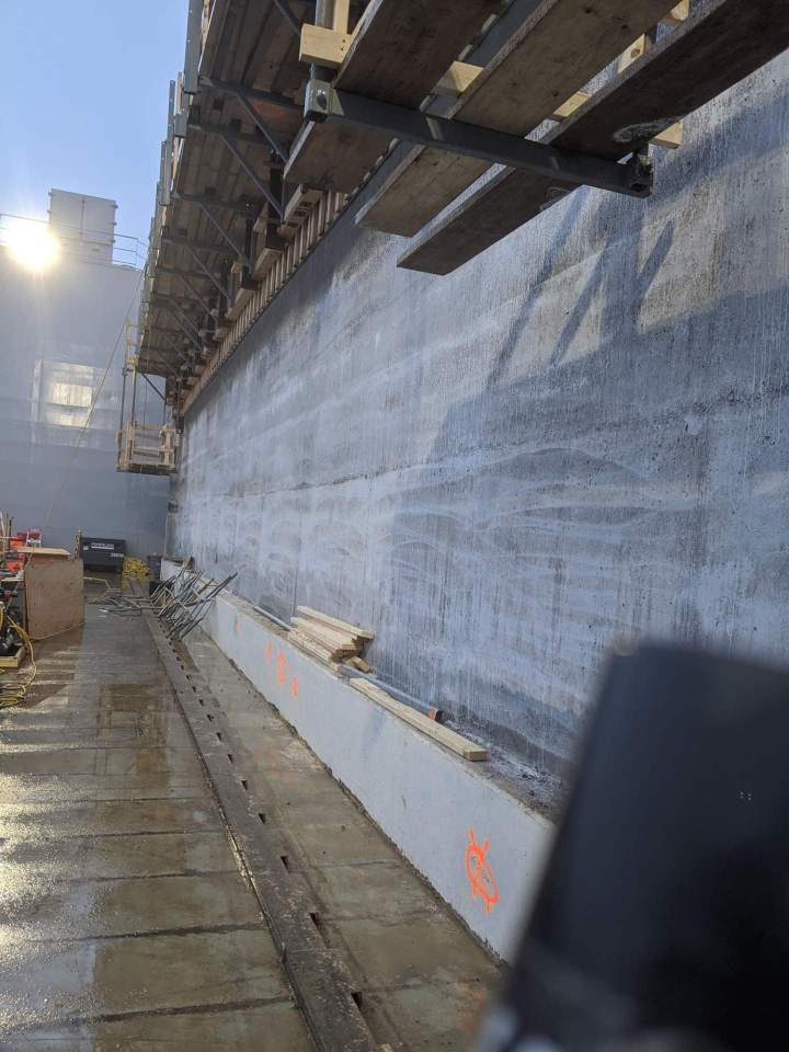 Travaux de pompage de béton à Québec