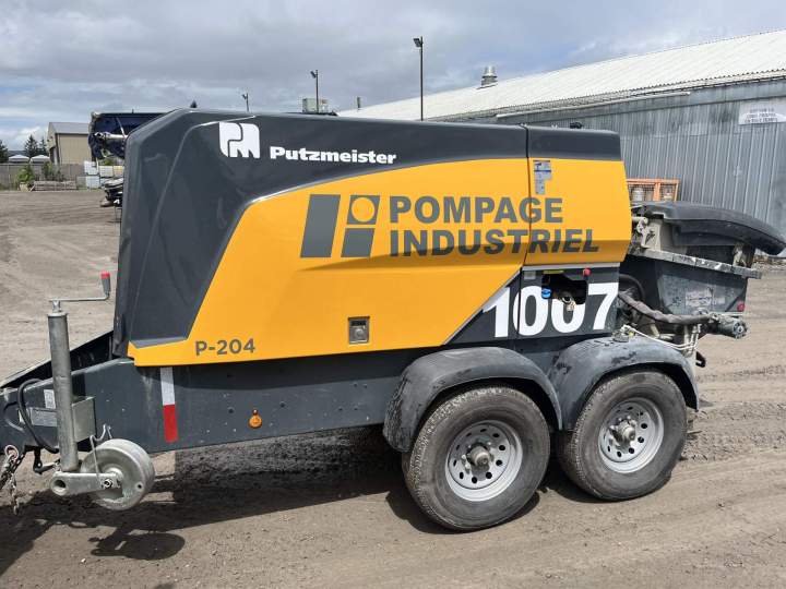 Travaux de pompage de béton à Québec