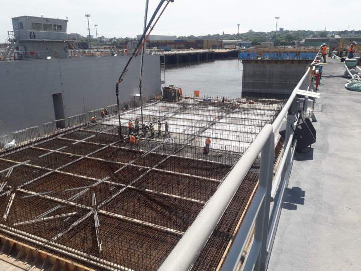 Travaux de pompage de béton résidentiel Québec
